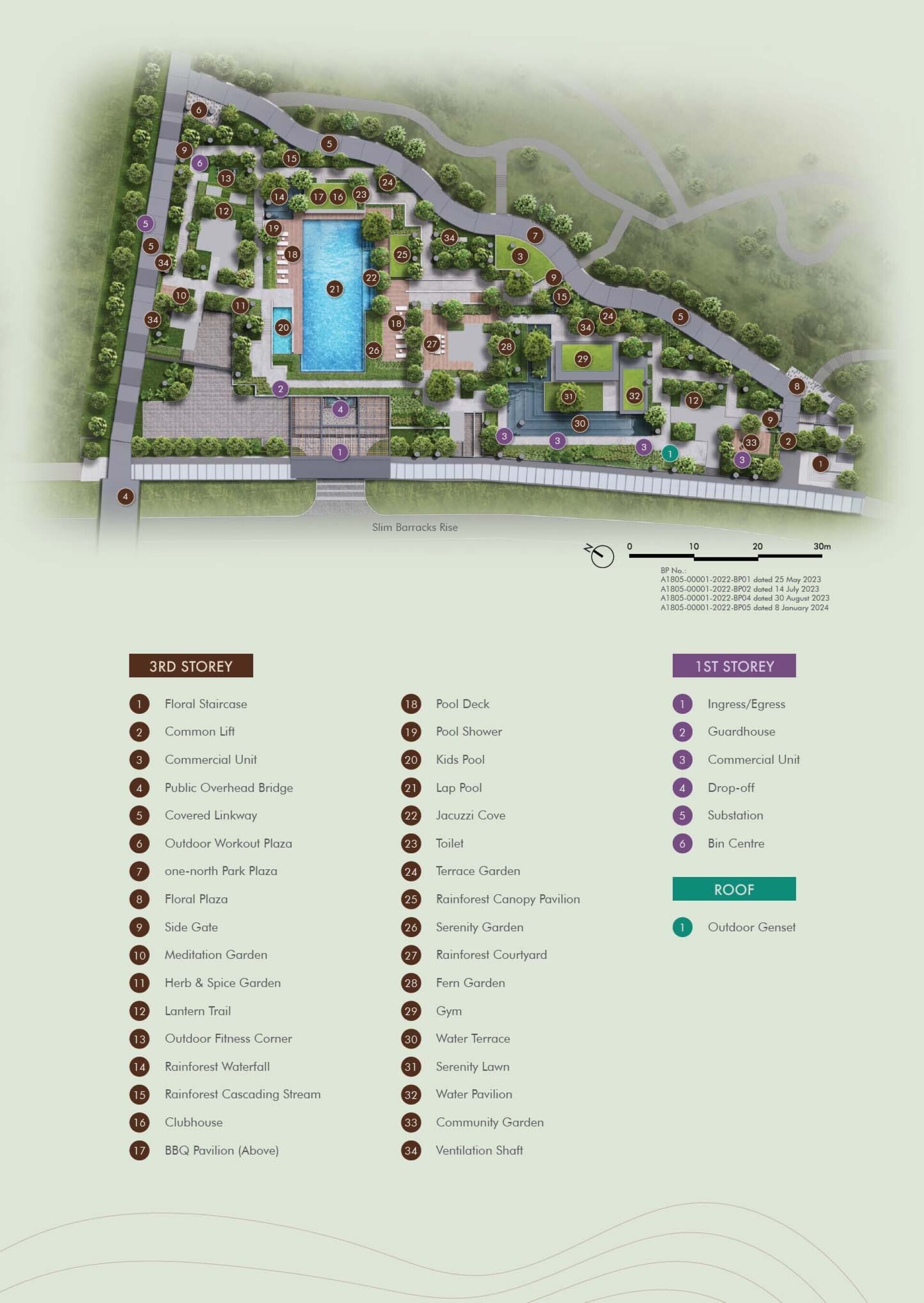 The Hill @one-north siteplan